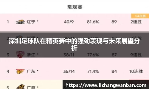 深圳足球队在精英赛中的强劲表现与未来展望分析